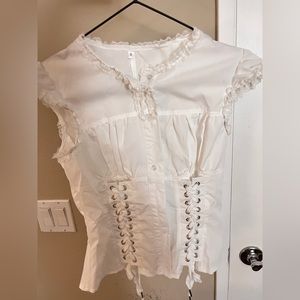 Lolita white top